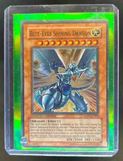 2004 Yu-Gi-Oh! Movie Pack Limited Edition Blue-Eyes Shining Dragon #MOV-EN001 - Image 1