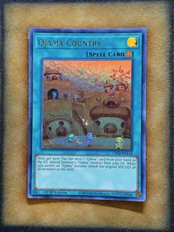 Yugioh Ojama Country GFTP-EN110 Ultra Rare 1st Ed NM - Image 1