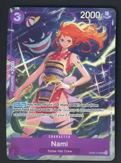 Nami OP09-070 UC Premium Card Collection Best Selection Vol.4 One Piece - Image 1