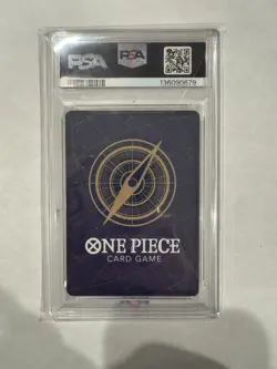 2025 One Piece OP11 EN Manga Alternate Art #118 Monkey D. Luffy PSA 10 GEM MINT - Image 2