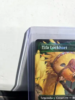 Tifa Lockhart (Borderless) (Chocobo Track Foil) (Magic The Gathering) Near Mint - Image 2