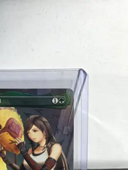 Tifa Lockhart (Borderless) (Chocobo Track Foil) (Magic The Gathering) Near Mint - Image 3