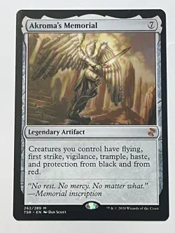 MTG Akroma's Memorial NM Time Spiral Remastered Regular Magic The Gathering - Image 1