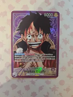 Monkey.D.Luffy (060) (Alternate Art) OP05-060 Awakening of the New Era Foil - Image 1