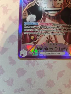 Monkey.D.Luffy (060) (Alternate Art) OP05-060 Awakening of the New Era Foil - Image 5