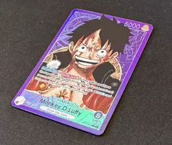 Monkey.D.Luffy (060) (Alternate Art) OP05-060 Awakening of the New Era Foil NM - Image 2