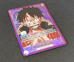 Monkey.D.Luffy (060) (Alternate Art) OP05-060 Awakening of the New Era Foil NM - Image 3