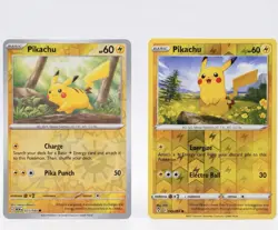 Pokemon TCG Pikachu Lot - 9 Cards - 151, Evolving Skies, - NM Reverse Holos. - Image 3