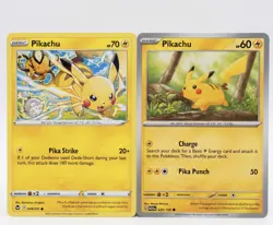 Pokemon TCG Pikachu Lot - 9 Cards - 151, Evolving Skies, - NM Reverse Holos. - Image 4