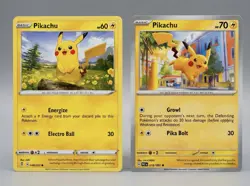Pokemon TCG Pikachu Lot - 9 Cards - 151, Evolving Skies, - NM Reverse Holos. - Image 5