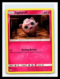 💥 Jigglypuff 2019 Detective Pikachu Set # 14/ 18 Holo Holographic Foil Pokemon - Image 1