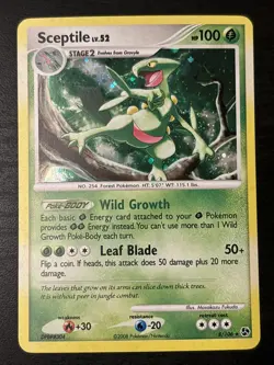 Sceptile 8/106 Holo Rare - Great Encounters - Pokemon Card Holo Rare Lp+ - Image 1