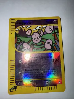 Pokemon TCG Exeggcute 77/147 Reverse Holo Card - Image 1