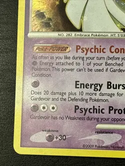 Gardevoir Holo Rare Holo Platinum 8/127 Pokemon Card Swirl! Lp+ - Image 5