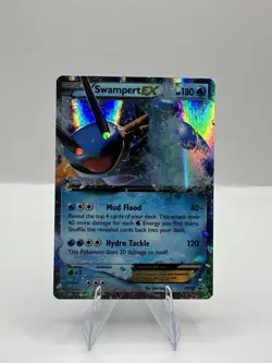 Pokemon Swampert ex XY55 XY Promo EX Holo Card 180HP Basic English TCG - Image 1