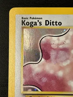 Koga's Ditto Holo Gym Challenge Rare 010/132 Pokemon Card Wotc Holo Nm - Image 2
