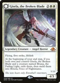 Gisela, the Broken Blade Eldritch Moon Regular 28/205 - Image 1