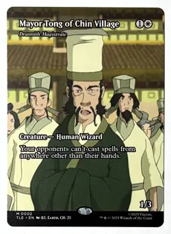 Mayor Tong of Chin Village - MTG ATLA Eternal (TLE 002) - Borderless Non-Foil - Image 1