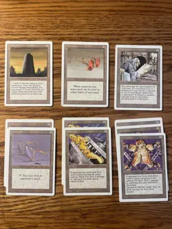 MTG: Vintage 30 Artifact Revised ‘94 Lot - Winter Orb & Empty Starter Box - Image 3
