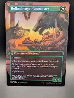 MTG - Avabruck Caretaker \ Hollowhenge Huntmaster - FOIL - Creature - SLD #1608 - Image 2