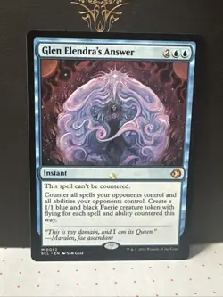 Mint/Near-Mint, English - 1 x MTG Glen Elendra's Answer Lorwyn Eclipsed - Image 1