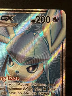 POKEMON Glaceon GX (Full Art) 141/156 Sm-Ultra Prism Holo Ultra Rare Full Art Nm - Image 3
