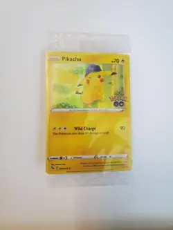 Pokemon Pikachu 28/78 Pokemon Go Promo Sealed - Image 5