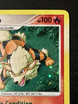 Pokemon Arcanine Lv. 53 Holo 1/111 Platinum Rising Rivals Holo 2009 Nm(-) - Image 3