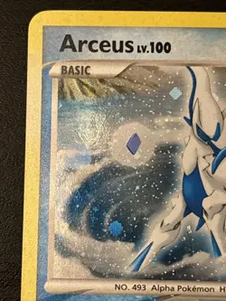 Pokemon TCG Arceus AR4 (water) Platinum Holo Rare Card Arceus Sub Set Nm Swirl! - Image 2