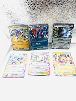 Pokemon Ascended Heroes Double Rare And Full Art Lot Mega Scrafty Meganium 💎 - Image 2