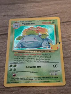 2021 Pokemon Celebrations Venusaur Holo #15/102 Classic Collection - Image 1