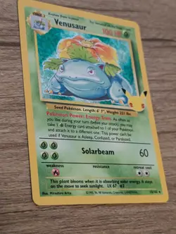 2021 Pokemon Celebrations Venusaur Holo #15/102 Classic Collection - Image 3