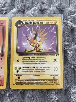 Pokemon TCG Team Rocket Eeveelutions Bundle WOTC, Jolteon, Vaporeon, Flareon! - Image 4