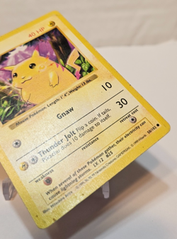 Pikachu 58/102 Common SHADOWLESS 99 Base Set Pokemon 1239 - Image 5