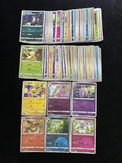 2025 Pokemon TCG S.Chinese Sylveon Glaceon Poke Ball Stars Holo Lot*89 KI62 - Image 1