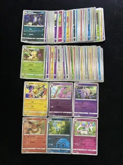 2025 Pokemon TCG S.Chinese Sylveon Glaceon Poke Ball Stars Holo Lot*89 KI62 - Image 2
