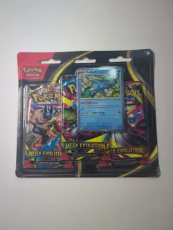 Pokemon Mega Evolution - Golduck 3-Pack Booster Blister Factory Sealed - Image 1
