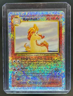 2002 Pokemon Legendary Collection Rapidash Reverse Holo #60/110 - Image 1