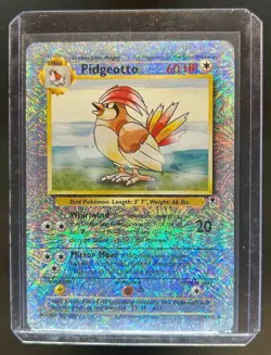 2002 Pokemon Legendary Collection Pidgeotto Reverse Holo #34/110 - Image 1