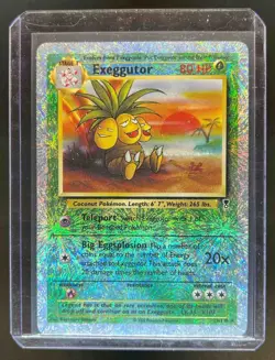 2002 Pokemon Legendary Collection Exeggutor Reverse Holo #23/110 - Image 1