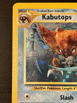 2001 Pokemon TCG Kabutops 6/75 Neo Discovery Holo Rare Lp(+) - Image 2