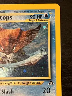 2001 Pokemon TCG Kabutops 6/75 Neo Discovery Holo Rare Lp(+) - Image 3