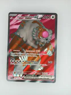 2024 Pokemon Twilight Masquerade Bloodmoon Ursaluna ex 202/167 NM - Image 1