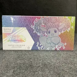 POKEMON S&V Prismatic Evolutions Super-Premium Collection, Sealed, Worn Box - Image 1