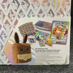 POKEMON S&V Prismatic Evolutions Super-Premium Collection, Sealed, Worn Box - Image 3