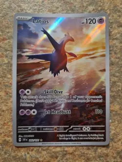 Pokemon TCG Latios Illustration Rare Card 203/191 Surging Sparks English Edition - Image 1