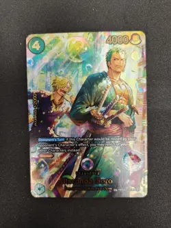 One Piece Roronoa Zoro SP OP14-EB04/PRB02-006 English NM - Image 1