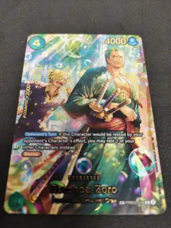 One Piece Roronoa Zoro SP OP14-EB04/PRB02-006 English NM - Image 2
