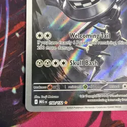 Pokemon Illustration Rare Steelix 150/132 Me01: Mega Evolution Holo (NM) - Image 5