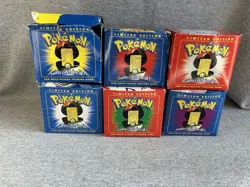 Pokemon Gold Plated Trading Card 23K Limited Edition Complete 6 Set Sealed , - Image 2